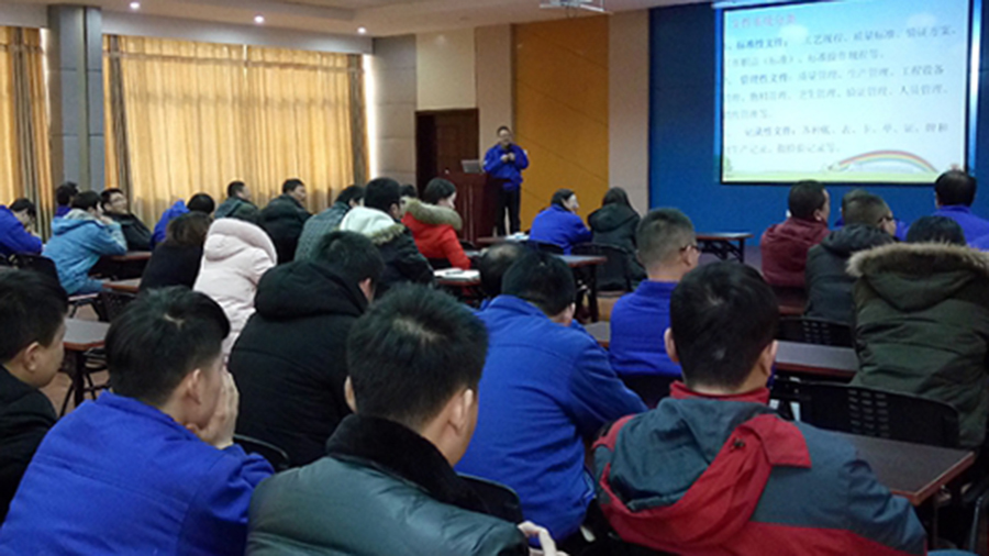 原料药分公司组织GMP培训